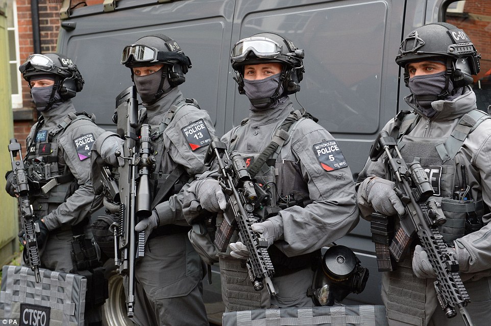 london terror police v